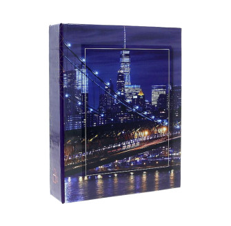 Фотоальбом GEDEON DPH46304/2 CITY BY NIGHT 10x15/304 blue