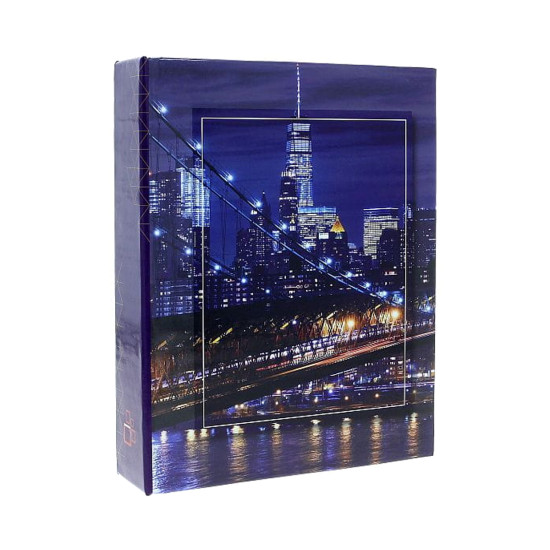 Фотоальбом GEDEON DPH46304/2 CITY BY NIGHT 10x15/304 blue