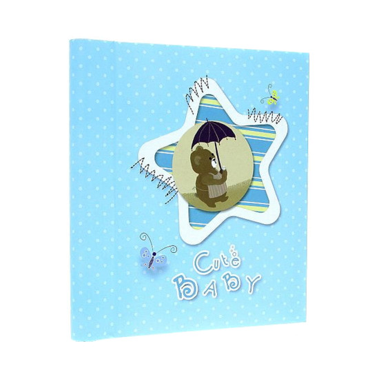 Фотоальбом GEDEON DRS30 CUTE BABY 228x280 Самокл./60 blue