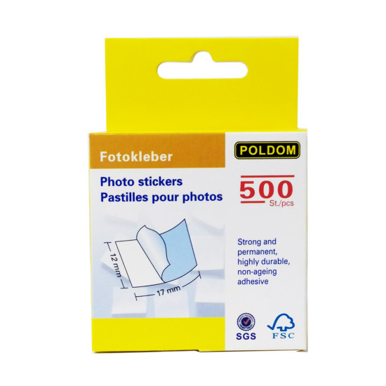 Фотоскотч POLDOM photo stickers 500 шт.