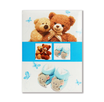 Фотоальбом GEDEON B46100/2S BEAR 10x15/100 blue