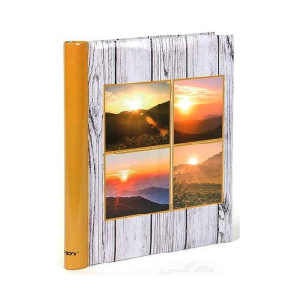 Фотоальбом GEDEON DRS10 WOOD 225x280 Самокл./20 yellow