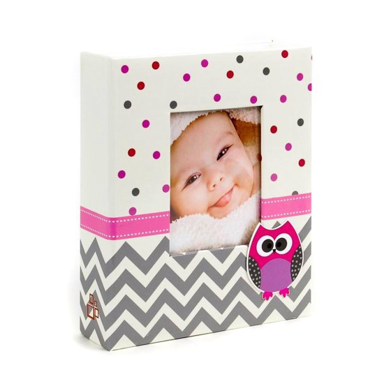 Фотоальбом 10x15см 200 фото GEDEON DPH46200 BRAVO pink
