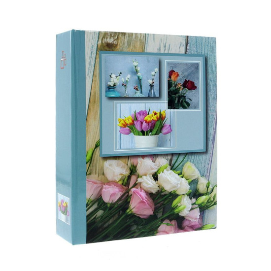 Фотоальбом GEDEON DPH46304/2 FLOWER POWER 10x15/304 blue