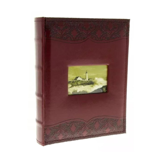 Фотоальбом GEDEON KD5750 LUXURY 13x18/50 bordo