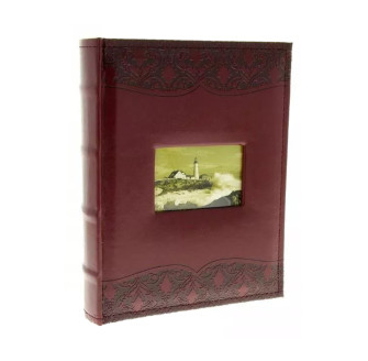 Фотоальбом GEDEON KD6850 LUXURY 15x21/50 bordo