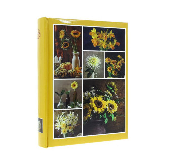 Фотоальбом GEDEON B46200S FLOWER IDEA 10x15/200 yellow