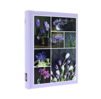 Фотоальбом GEDEON B46200S FLOWER IDEA 10x15/200 lilac