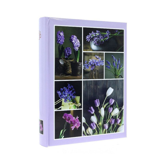 Фотоальбом GEDEON B46200S FLOWER IDEA 10x15/200 lilac