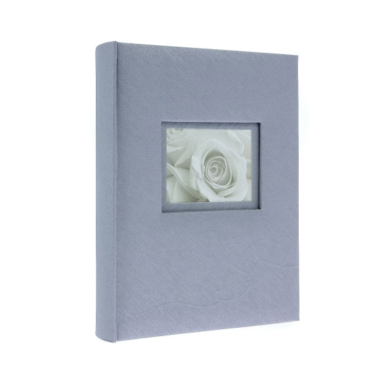 Фотоальбом GEDEON KD46200 JUST LOVE(H) 10x15/200 grey