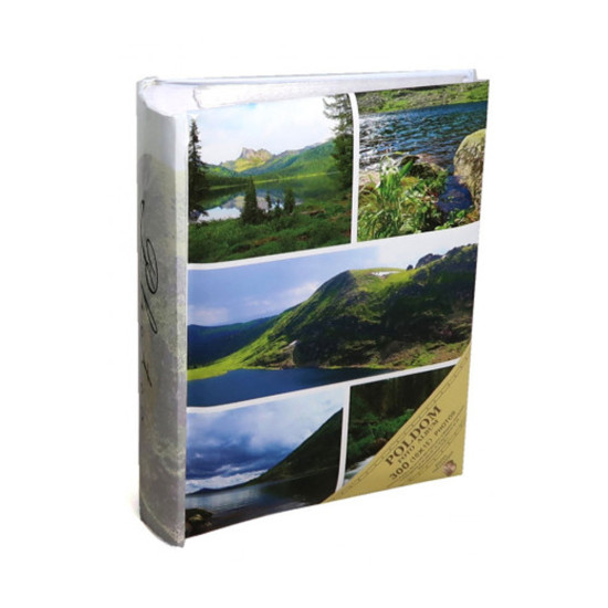Фотоальбом POLDOM BB-10x15/200M/wh Assort-ZAMI