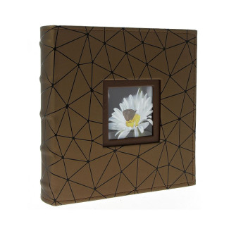 Фотоальбом GEDEON KD46200 DESIGN 10x15/200 brown