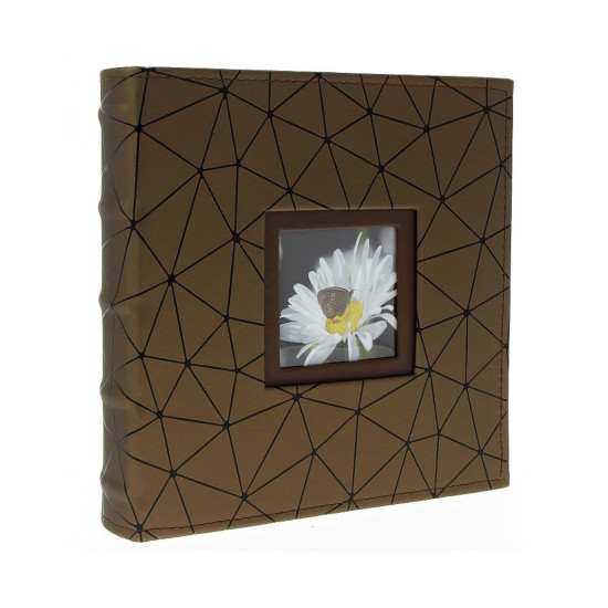 Фотоальбом GEDEON KD46200 DESIGN 10x15/200 brown