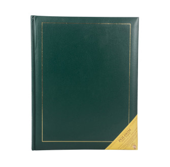 Фотоальбом 15x21 см 100 фото POLDOM BB-15x21/100 CLASSIC-4 green