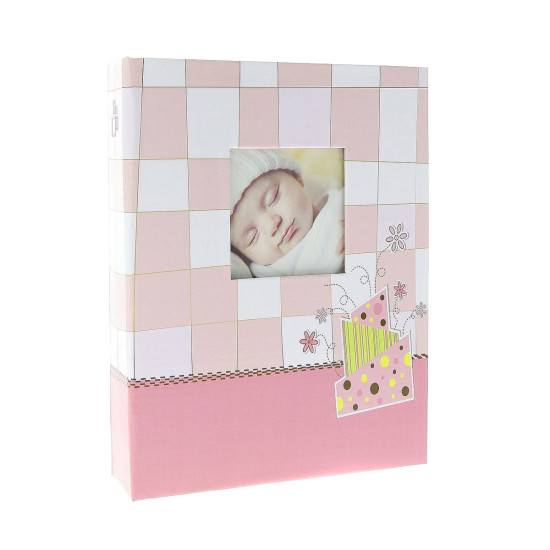 Фотоальбом 10x15см 200 фото GEDEON DPH46200 BABY CHECKER-2