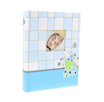 Фотоальбом 10x15см 200 фото GEDEON KD46200 BABY CHECKER-1