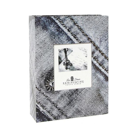Фотоальбом GEDEON MM46100 JEANS 10x15/100 blue