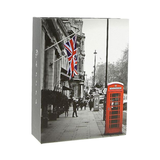 Фотоальбом GEDEON MM46100 LONDON 10x15/100 flags