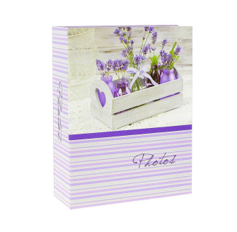 Фотоальбом 10x15см 100 фото GEDEON MM46100 LAWENDER box