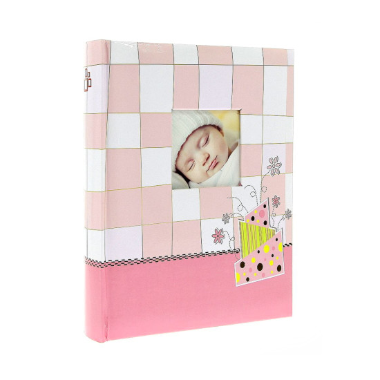 Фотоальбом 10x15см 200 фото GEDEON KD46200 BABY CHECKER-2