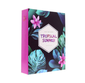 Фотоальбом 10x15см 200 фото GEDEON DPH46200 TROPICAL SUMMER pink