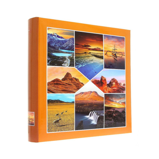 Фотоальбом 10x15см 500 фото GEDEON B46500S TEMPS orange