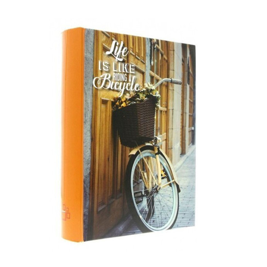 Фотоальбом 10x15см 200 фото GEDEON B46200S BICYCLE orange