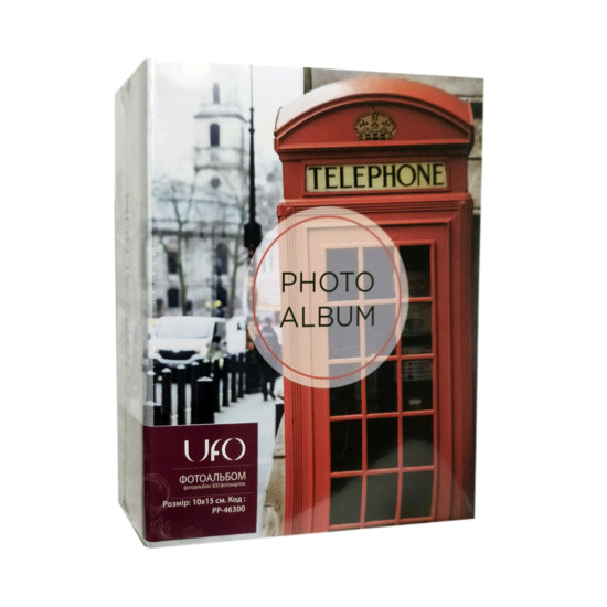 Фотоальбом 10x15см 300 фото UFO PP-46300 Booth