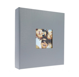 Фотоальбом самоклейка 100стор. 23x28см GEDEON DRS50 BASIC GREY