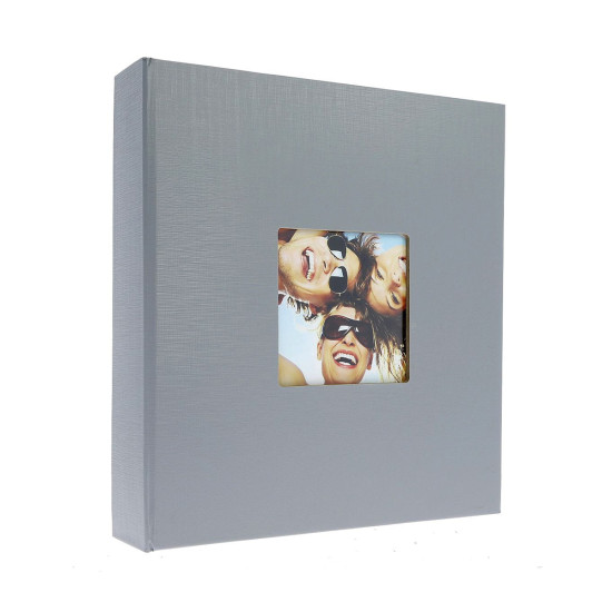 Фотоальбом самоклейка 100стор. 23x28см GEDEON DRS50 BASIC GREY