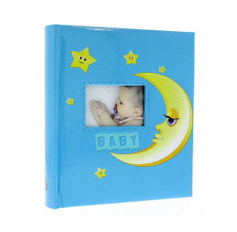 Фотоальбом 100 стор. 29x32см GEDEON DBCL50 MOONY blue
