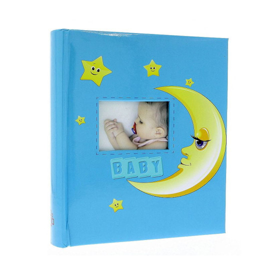 Фотоальбом 100 стор. 29x32см GEDEON DBCL50 MOONY blue