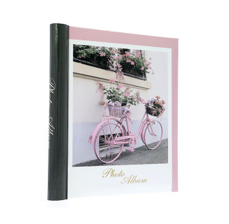 Фотоальбом самоклейка 40 стор. 22,5x28см GEDEON DRS20 BIKE pink