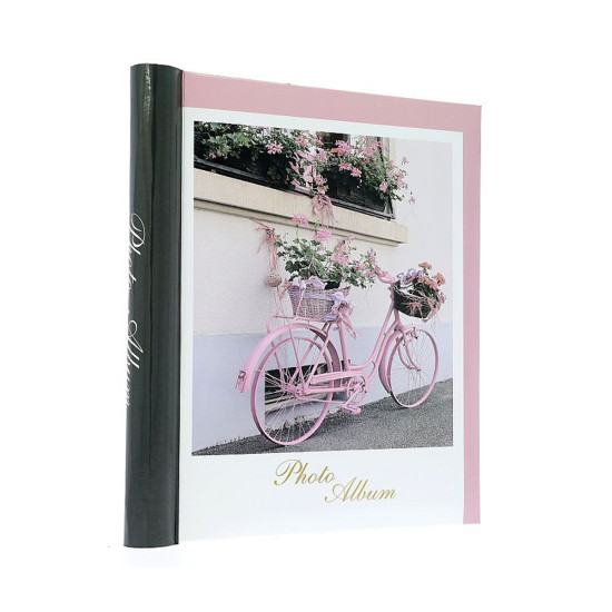 Фотоальбом самоклейка 40 стор. 22,5x28см GEDEON DRS20 BIKE pink