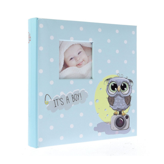 Фотоальбом 10x15см 200 фото GEDEON KD46200 OWL BLUE