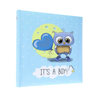 Фотоальбом 10x15см 500 фото GEDEON B46500S OWL BLUE
