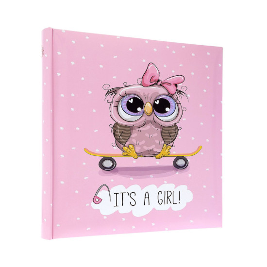 Фотоальбом 10x15см 500 фото GEDEON B46500S OWL PINK