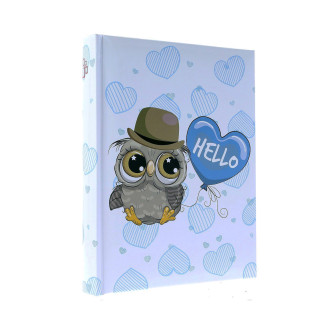 Фотоальбом 10x15см 200 фото GEDEON B46200S HELLO OWL BLUE