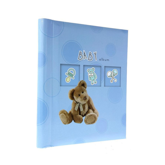 Фотоальбом самоклейка 40стор. 23x28см GEDEON DRS20 BEAR-5 blue