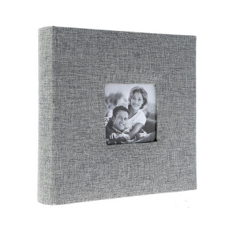 Фотоальбом 10x15см 200 фото GEDEON KD46200 FABRIC GREY