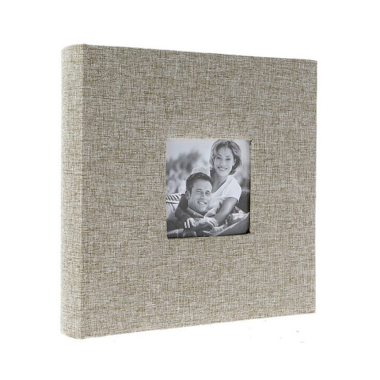 Фотоальбом 10x15см 200 фото GEDEON KD46200 FABRIC BEIGE