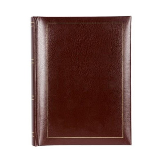 Фотоальбом13x18см 100 фото POLDOM BB-13x18/100 CLASSIC-4-S BROWN