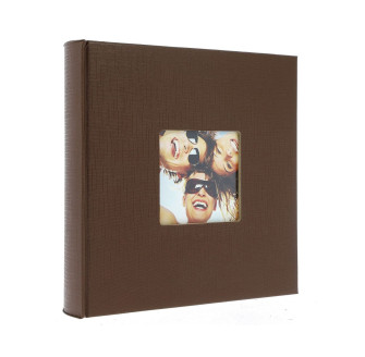 Фотоальбом 10x15см 200 фото GEDEON KD46200 BASIC BROWN