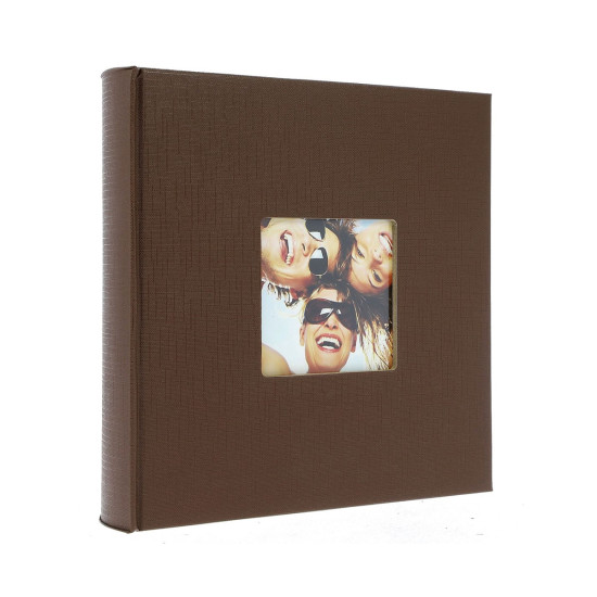 Фотоальбом 10x15см 200 фото GEDEON KD46200 BASIC BROWN