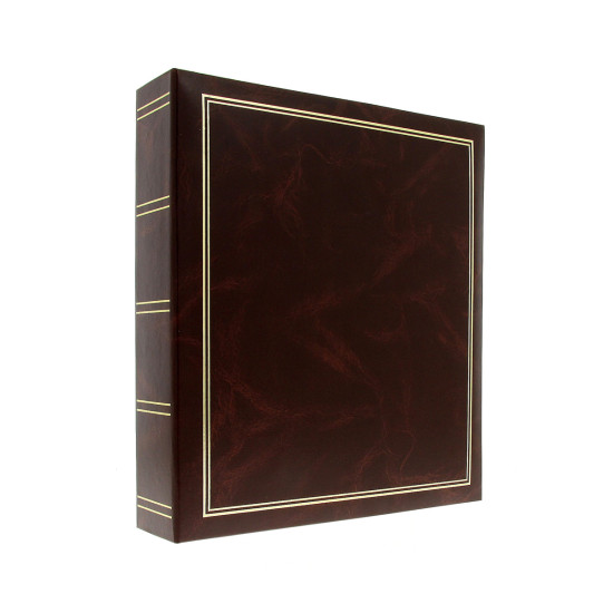 Фотоальбом самоклейка 100стор. 23x28см GEDEON DRS50 CLASSIC BROWN