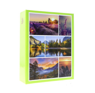 Фотоальбом 10x15см 304 фото GEDEON DPH46304/2 VIAGGIO green