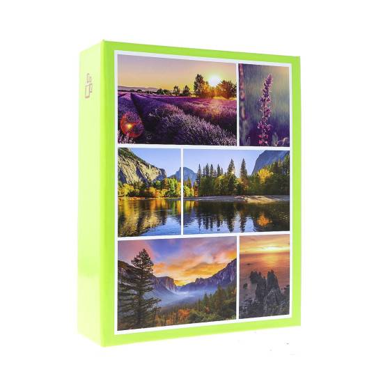 Фотоальбом 10x15см 304 фото GEDEON DPH46304/2 VIAGGIO green
