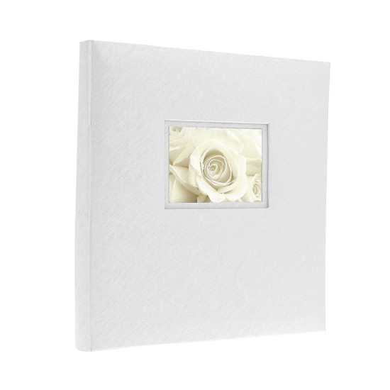 Фотоальбом 100стор. 29x32см GEDEON DBCL50 LOVE WHITE
