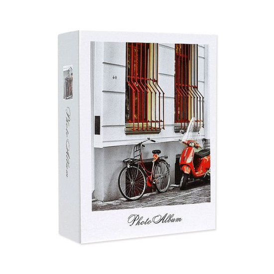 Фотоальбом 10х15см 100 фото GEDEON MM46100 FOUR COLORS bike