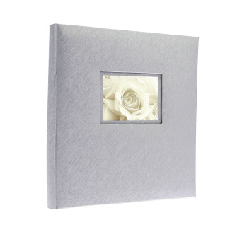 Фотоальбом 60стор. 29x32см GEDEON DBCL30 LOVE SILVER